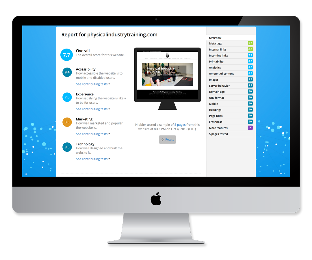 Website Audit St. Marys, Dubois, Bradford PA