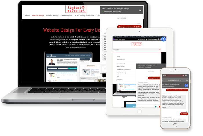 Ai-Assisted Web Chat Widget with Inbox Pro CRM